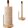 GmeDhc Porta Rotolo da Cucina, Portascottex da Cucina in Legno | porta Scottex da Tavolo, per Piano di Lavoro Cucina Tavolo da Pranzo