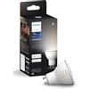 Philips Hue White, Faretto LED smart GU10, Confezione singola | 5 W, 400 lm, Luce bianca da calda a fredda, Smart Home, Controllo vocale con Alexa & Apple Home, Compatibile con bluetooth