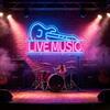 soulglass Insegna al neon personalizzata con musica dal vivo con chitarra elettrica e design in vinile nero, decorazione da parete a LED vibrante blu-rosa per sala di registrazione o grotta dell'uomo