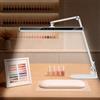 CGBE 46.6 cm Lampada da Tavolo per Unghie LED, CRI 95, Timers 30/60 Min | 18W 1500 lm Protezione degli Occhi, 5 Modalità 10 Luminosità, Tocca Controllo, Angolazione Regolabile, per Manicure Lavoro