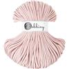 Bobbiny Filo intrecciato in macramè di alta qualità, 5 mm, colore: Pastel Pink (rosa pastello), 100 m