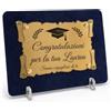 LO REALIZZO Targa Laurea Personalizzata Pergamena Incisa Regalo Dottore Lo Realizzo® | Regalo laurea dottore e dottoressa; pergamena incisa laser oro o argento; biglietto auguri incluso e personalizzabile