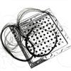 Generic Raccoglitore for capelli quadrato con scarico for doccia, filtro in metallo | Sifone for capelli for scarico doccia for bagno Doccia antiruggine anti-intasamento a drenaggio rapido(11.5x11.5cm)