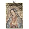 F.LLI BONELLA Fratelli Bonella | Quadro Sacro su legno MDF di pioppo 8mm con la Madonna del Guadalupe con Preghiera a lei dedicata sul retro 10 x 15 cm | Made in Italy