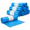 GEVENIT Sacchi Spazzatura Blu 50x60 cm a Rotolo 200 Sacchi | Sacchetti Immondizia Resistenti agli Strappi con Chiusura Pratica per Rifiuti, Casa, Ufficio e Raccolta Differenziata