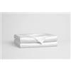 Dorian Home - Lenzuolo Sopra Singolo 160x300 cm in 100% Raso di Cotone 300 Fili