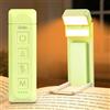 Gritin Luce per Lettura Libri a Letto-14 LED Spettro Completo per Occhi | Doppia Sorgente Luminosa, 5 Colori e 5 Luminosità, Lunga Durata, Ricaricabile con Clip per Amanti Libri-Ciano