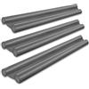 Gucass 3er Paraspifferi Sottoporta 96 cm, Paraspifferi Porta Blindata- Isolamento Acustico, Riduzione Freddo/Calore, Antivento, Luce, Polvere, Insetti, Guarnizione Porta Blindata, Grigio