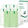 DIERRESTORE 6 Panni Pulilava SP600 e SP600S Folletto in Microfibra 100% COMPATIBILI, Lavabili e Riutilizzabili Tantissimi Volte, Alta Assorbenza per Pavimenti