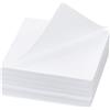 BENECREAT 1800 Foglio di Carta Velina Bianca da 10x10cm, Fogli per Avvolgere Gioielli Antiossidante, Carta di Cotone Priva di Acidi per Confezioni Regalo, Gioielli e Progetti Fai Da Te