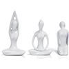 SHANTI NATION - Shanti Art III - Set di belle figure yoga - ideale per la decorazione - Confezione di alta qualità - per yoga, pilates, meditazione - anche come regalo di compleanno e Natale