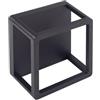 Lucande Applique LED da esterni (Moderno) colore Nero, in Alluminio lampadina inclusa applique lampada outdoor per facciata/parete terrazzo e