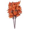 PRETYZOOM Foglie d'acero, ramoscello d'acero artificiale, autunno, giorno del Ringraziamento, decorazione per il giorno del Ringraziamento, 4 pezzi, stile rustico, matrimonio, Natale, feste,