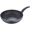 Bergner Orion Wok, Alluminio Forgiato, Grigio, 28 cm