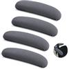 HMCEY 2 Paio Copri Braccioli Sedia Ufficio,HMCEY copertura bracciolo sedia gaming | Copribraccioli Sedia Ufficio Estensibile,Copri Braccioli Sedia Ufficio,23 X 9 CM,Con Fascia Elastica,Per Sedie Da Computer