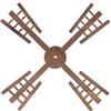 Holyart Pompe acqua presepe e motorini: Pala mulino presepe stile fiammingo 13 cm