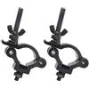 jindaaudio 2Pack Morsetti Luci Scena per Traliccio Stage Lighting O Clamps 38mm-42mm Morsetto Truss Clamp Ganci per Luci, Carico 80kg Gancio per Teste Mobili Luci da Palco