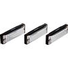 Hohner-Armonica Bluesband-Set di 3 chiavi di C, valore G e A confezione