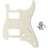 ROZILO Pro 11 Hole HH Humbucker Strat Battipenna ST Battipenna Piastra antigraffio per USA/Messicano FD invecchiato Pearl
