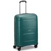 RONCATO Modalità by RV Galaxy Trolley - 4 Ruote, Rigida e con Sistema di Chiusura con Sistema di Chiusura TSA, Medio - Verde