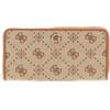 GUESS Neda SLG Large Zip Around Wallet L Latte Logo