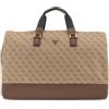 GUESS borsa da viaggio Milano Convertible Weekender Beige/Brown