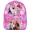 Generico Zaino Scuola HUNTRIX K Pop Demon Hunters Borsa KPOP Ragazza Zainetto Asilo Bambina - Rosa Scuro