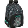 Safta - Zaini per la scuola Minecraft adattabili al trolley, 32 x 42-44 x 15-16 cm, doppio scomparto con cerniera, schienale e spallacci ergonomici imbottiti, tasche portabottiglie, misure 32 x 15 x