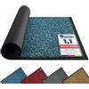 Mibao zerbino interno esterno - assorbente e lavabile - blu | Zerbino antisporco 50x80cm - tappeto antiscivolo interno ed esterno - zerbino da porta, anche per esterno coperto
