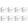 Waterdrop Filtri, Sostituzione per Brita® Maxtra+® Plus, 8 Pack | Sostituzione per Maxtra Pro® All-in-1 Filtro, Compatibile con Brita® Marella® Caraffa Filtrante, TÜV SÜD, NSF Certificata