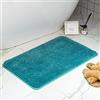 LNXSESN Tappeto Bagno Lago Blu Tappetino Bagno Microfibra Tappeti Bagno Assorbente Asciugatura Rapida Tappeto Bagno Antiscivolo Tappetini Bagno Lavabile Tappeto Doccia 40x60cm