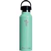 Theramic Bottiglia termica d'acqua a doppia parete con rivestimento interno in ceramica da 600 ml Verde