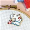 Caterpillar Cross Stitch Strumento per macchina da cucire per punto croce, cucito, ricamo e cucito