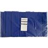 Effizon - Cannucce di carta blu | 500 pezzi | Biodegradabili, resistenti al calore, senza plastica, per bevande fredde e calde 6x210mm