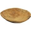 hibuy Vassoio decorativo in legno di teak, ciotola decorativa in legno di teak