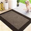 FCSDETAIL Zerbino Interno 60 x 90 cm, Tappetino Antiscivolo e Lavabile in Lavatrice, Tappetino d'Ingresso Assorbenti per Cane, Ingresso, Porta, Corridoio