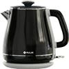 MU LIN MULIN Bollitore Vintage, Bollitore Elettrico con Base a 360°, Capacità 1.8 L,2200W,ebollizione rapida, Spegnimento Automatico, Acciaio Inossidabile