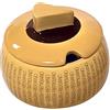 Parmigiano Reggiano Formaggiera classica in ceramica con cucchiaino