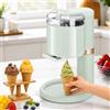 Generico Gelatiera Autorefrigerante Casa, Macchina per Dessert Gelato Alla Frutta | Grande Capacità Da 1000 Ml, Rimovibile per La Pulizia, 20 W, Facile Da Usare, Ideale per Cucina, Casa, Bar