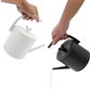Quenoxo Bollitore elettrico bianco con alimentazione automatica dell'acqua, display LED intelligente, temperatura regolabile, base girevole a 360°, ideale per tè, caffè, latte in polvere e biberon, per la