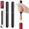 Tycoonest Cavatappi Vino a Pressione D'aria 2 in 1, Apribottiglie Pompa Professionale con Tagliacapsule, Accessori Vino Portatile per la Casa, le Feste, i Viaggi, il Campeggio (2 Pezzi)