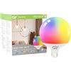 GY Lampadina WiFi Smart globo,18W lampadine a E27 casa intelligente 1800LM,Multicolore regolabile RGBCW dimmerabile bulbo, applicazione di controllo 2700k-6500k, Compatibile con Alexa/Google home