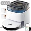Lefant M3Max Robot Aspirapolvere Lavapavimenti con Mappatura, 20000Pa, Stazione All-in-One, Navigazione dToF, Ostacoli PSD, 3.2L Autosvuotamento, Lavaggio Mop 45°C, Asciugatura, WiFi 2.4G/5G/Alexa/APP