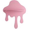 Homyl Mensola da Parete dal Design Creativo, Mensola Decorativa Ripiano da Muro | Moderno per Oggetti Mensola Salvaspazio, Adatta a Salotto Camera Degli Ospiti, Rosa