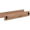 Vicco Pannello zoccolo Rion, Rovere dorato/Rovere dorato 56.3 x 1.6 cm | ✓ Adatto a mobili profondi 60 cm · Set da 2 · Altezza 9,6 cm · ✓ Facile fissaggio ai piedini del mobile