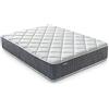 beloBed Materasso 135x200 cm Altezza 22 cm con Viscolastica Alto Comfort. Double Face Reversibile. Rigidità media. Multistrato traspirante. Nucleo di schiuma HR DawnRest, Grigio