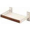 MotiveTech Mensola per Proiettore, style to 4, 40 × 28 Cm | Universale, Mensola da Muro con Foro di Uscita, Durevole, Supporto per ricevitore TV, Soggiorno, Sala Riunioni