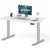 MAIDeSITe S2 Pro Art - Scrivania regolabile in altezza, 120 x 60 cm, 2 | Scrivania regolabile in altezza, piano del tavolo monoblocco da 25 mm, portata 180 kg, 4 controlli di memoria
