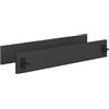 Vicco Pannello zoccolo Rion, Antracite/Antracite 56.3 x 1.6 cm | ✓ Adatto a mobili profondi 60 cm · Set da 2 · Altezza 9,6 cm · ✓ Facile fissaggio ai piedini del mobile