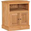 vidaXL Credenza Angolare 60x45x60 cm in Legno Massello di Teak